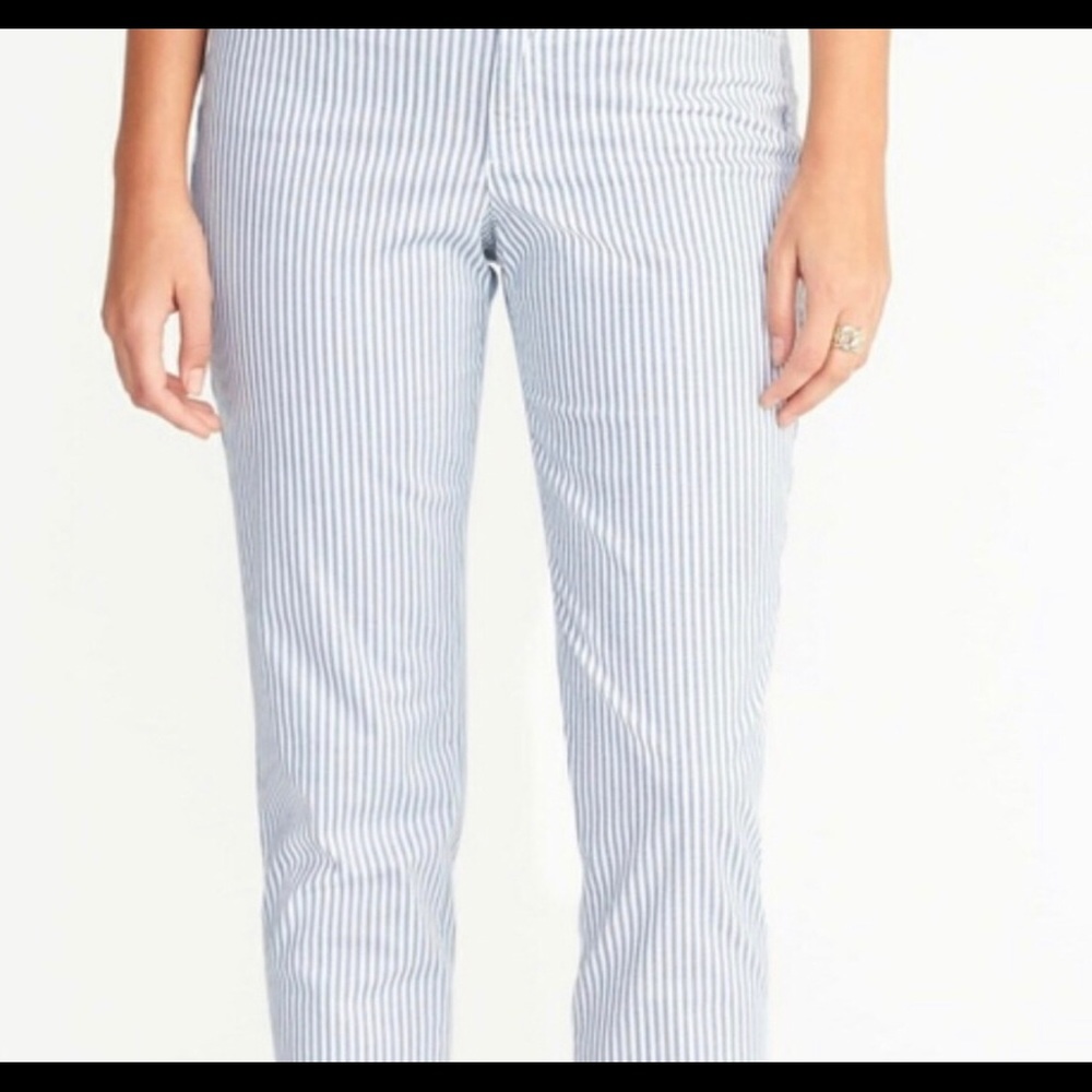 Old navy pixie chino railroad pants